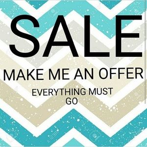 Everything must go! Accepting offers!